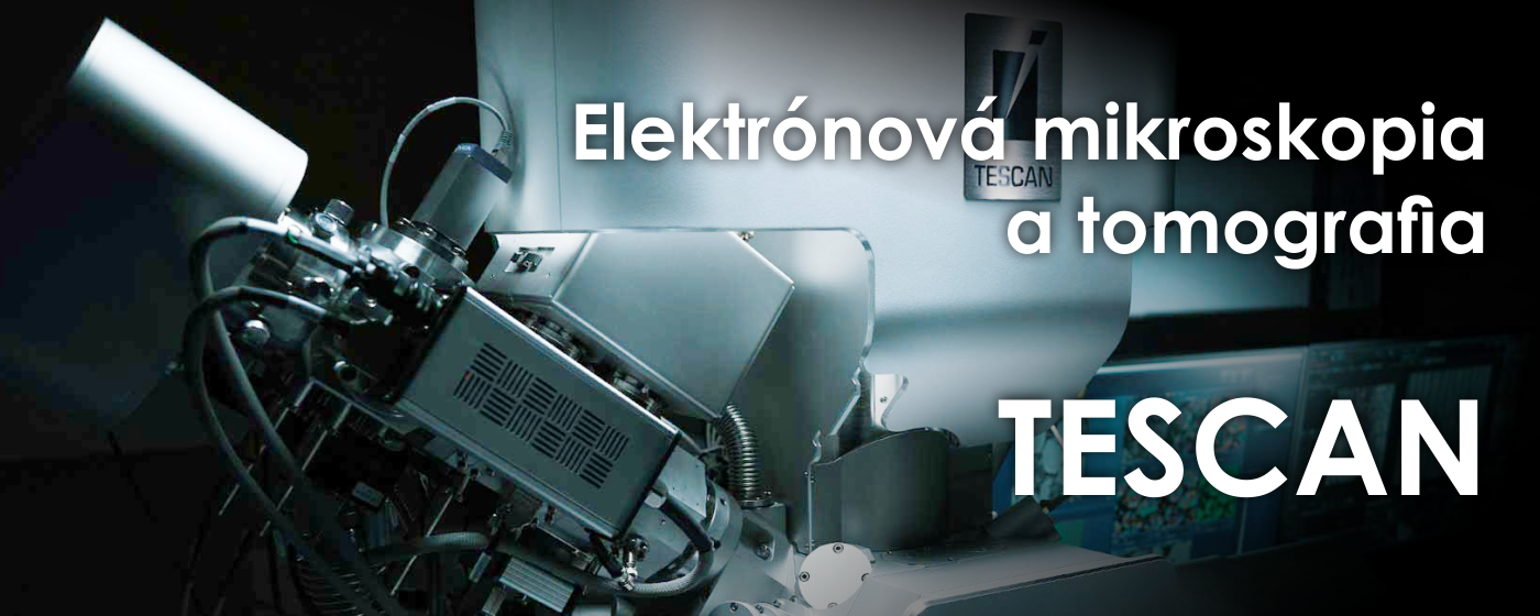 Elektrónová mikroskopia a tomografia TESCAN